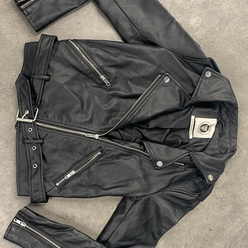 Vegan Leather Jacket Urban Outfitters